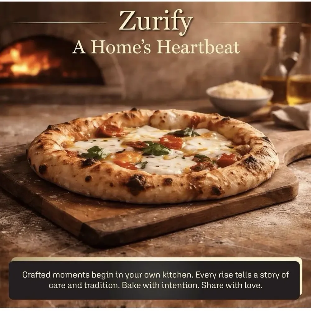 Zurify 2-Pack Pizza Dough Proofing Box System w/ 2 Lids, Stackable 17.5